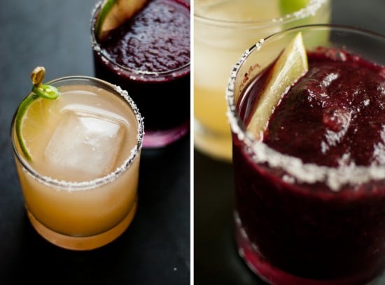 grapefruit margarita and blueberry margarita grapefruit margarita and blueberry margarita