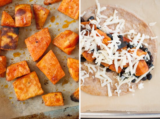 roasted sweet potato burrito roasted sweet potato burrito