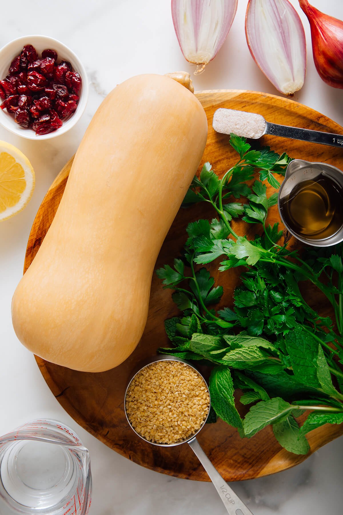 butternut tabbouleh ingredients