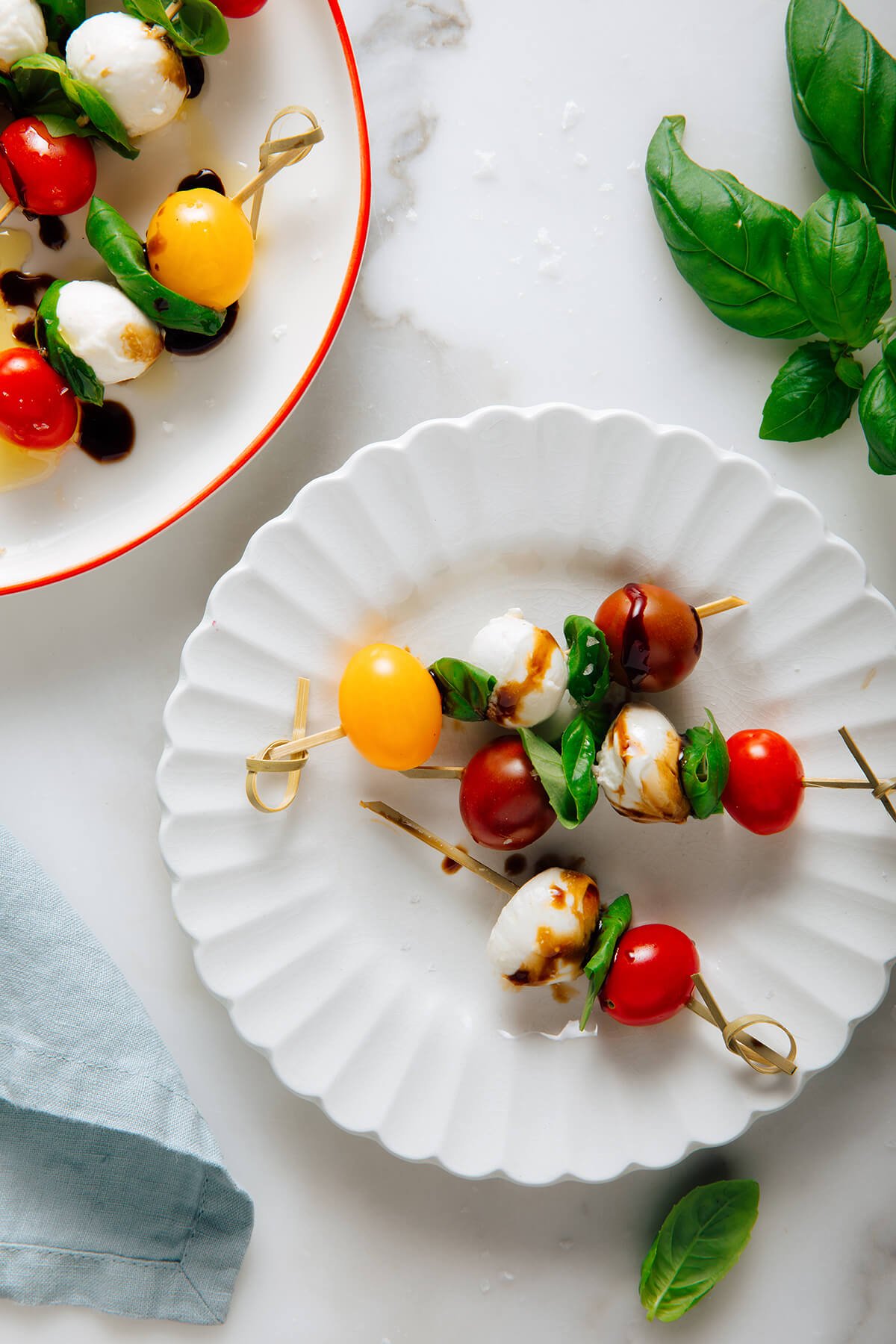 caprese skewers appetizer