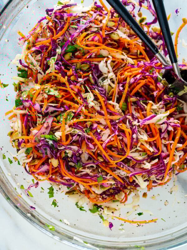 healthy slaw recipe