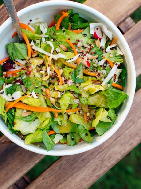 mega crunchy quinoa salad recipe