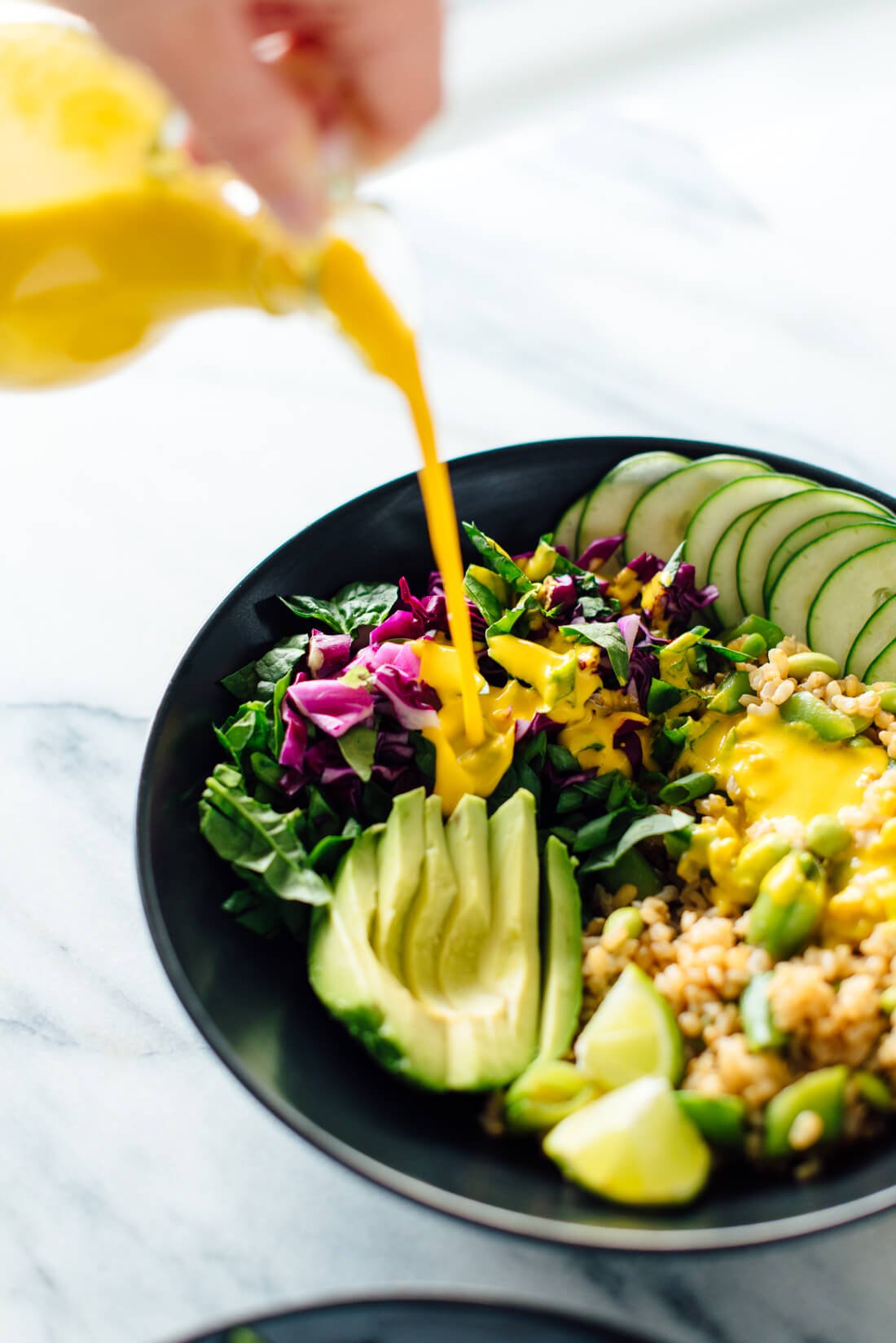 Learn how to make the ultimate Buddha bowlโIt's the perfect use for your leftover veggies!