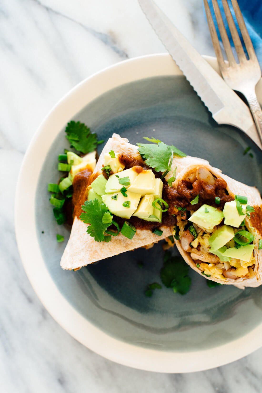 vegetarian breakfast burritos recipe
