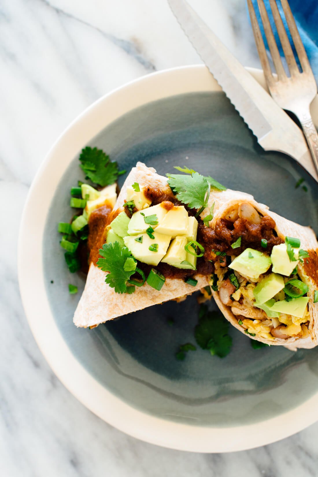vegetarian breakfast burritos recipe