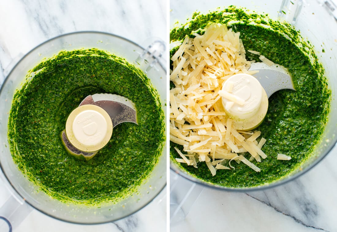 how to make kale pesto