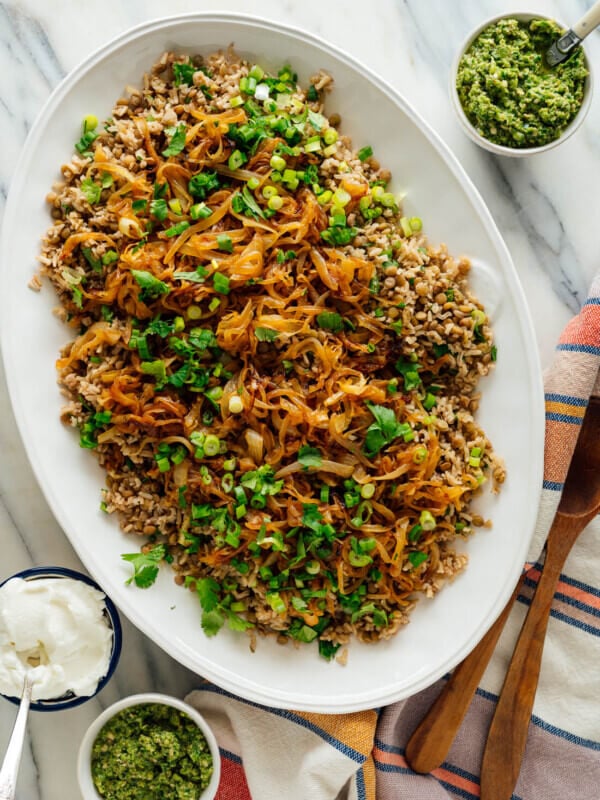 best mujaddara recipe