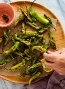 charred shishito peppers recipe
