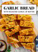 roasted garlic bread recipe